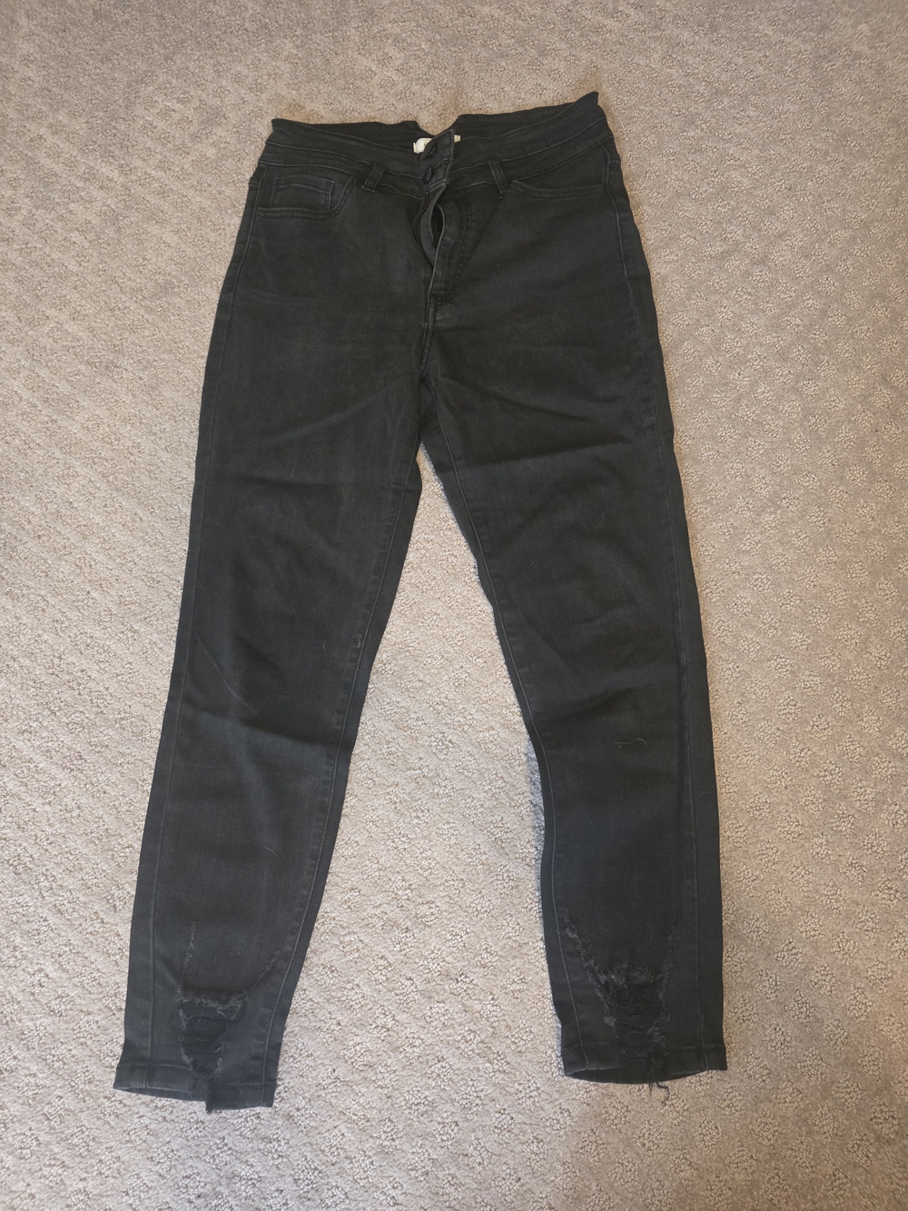 Kurvy Ultra High Rise KanCan Signature Black Skinny Jeans